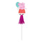 Buy Kids Birthday Peppa Pig Confetti Wands, 8 Counts sold at Party Expert