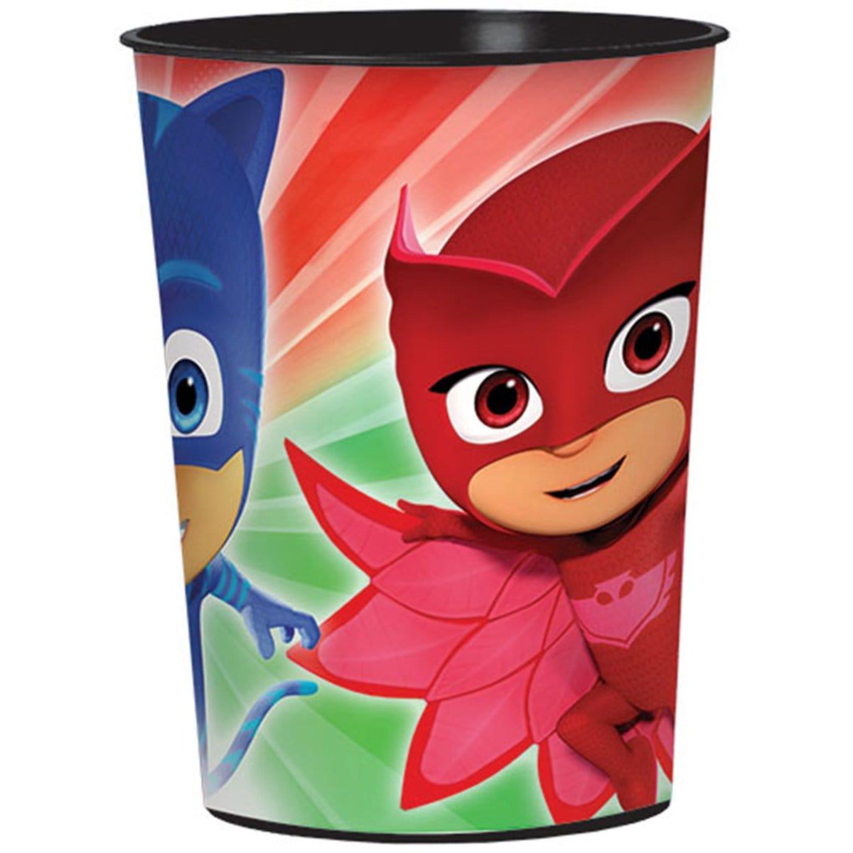 Buy Kids Birthday PJ Masks plastic favor cup sold at Party Expert