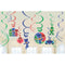 Buy Kids Birthday PJ Masks swirl decorations, 12 per package sold at Party Expert