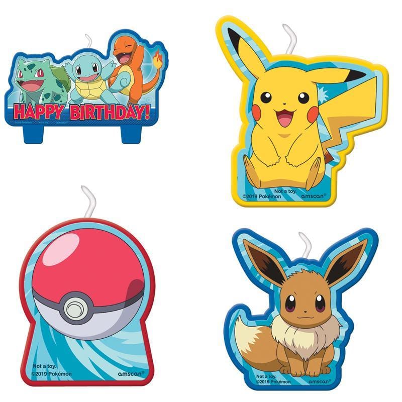 Buy Kids Birthday Pokémon birthday candles sold at Party Expert