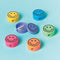 Buy Kids Birthday Smiley pencil sharpeners, 12 per package sold at Party Expert