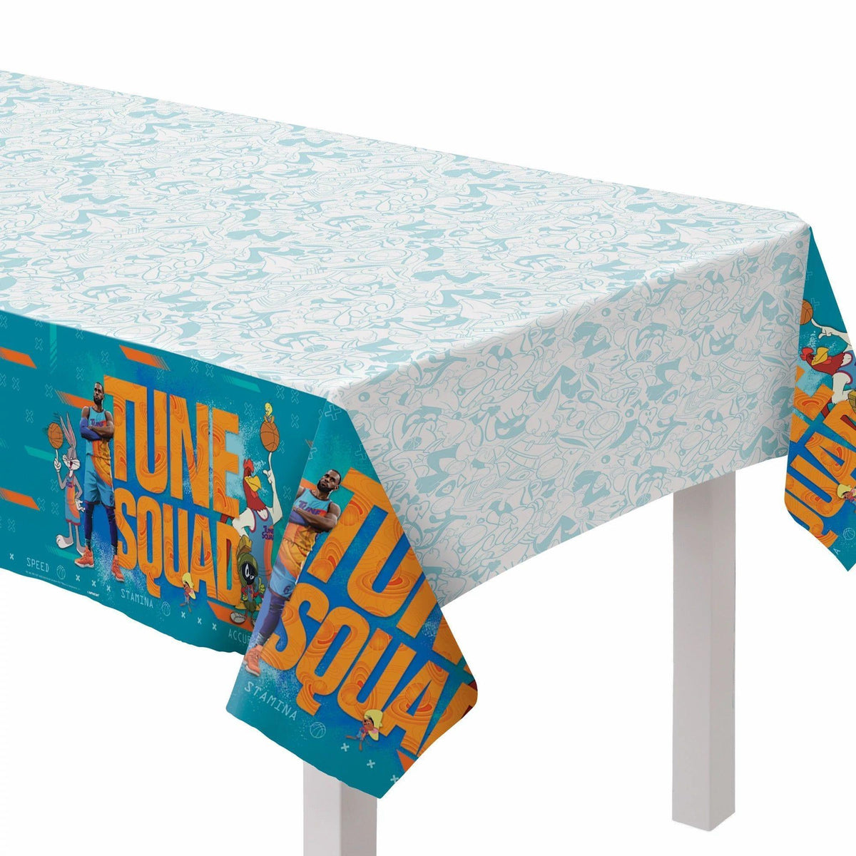 Buy Kids Birthday Space Jam: A New Legacy Paper Tablecover sold at Party Expert