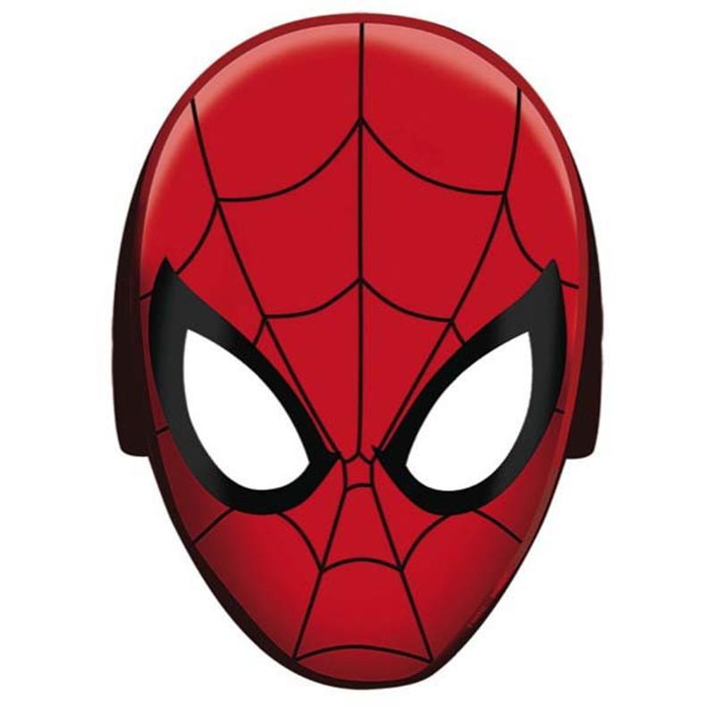 Buy Kids Birthday Spider-Man paper masks, 8 per package sold at Party Expert