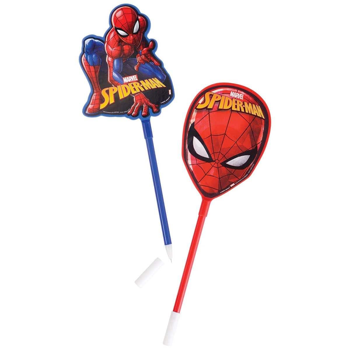 Buy Kids Birthday Spider-man Pens, 8 Count sold at Party Expert