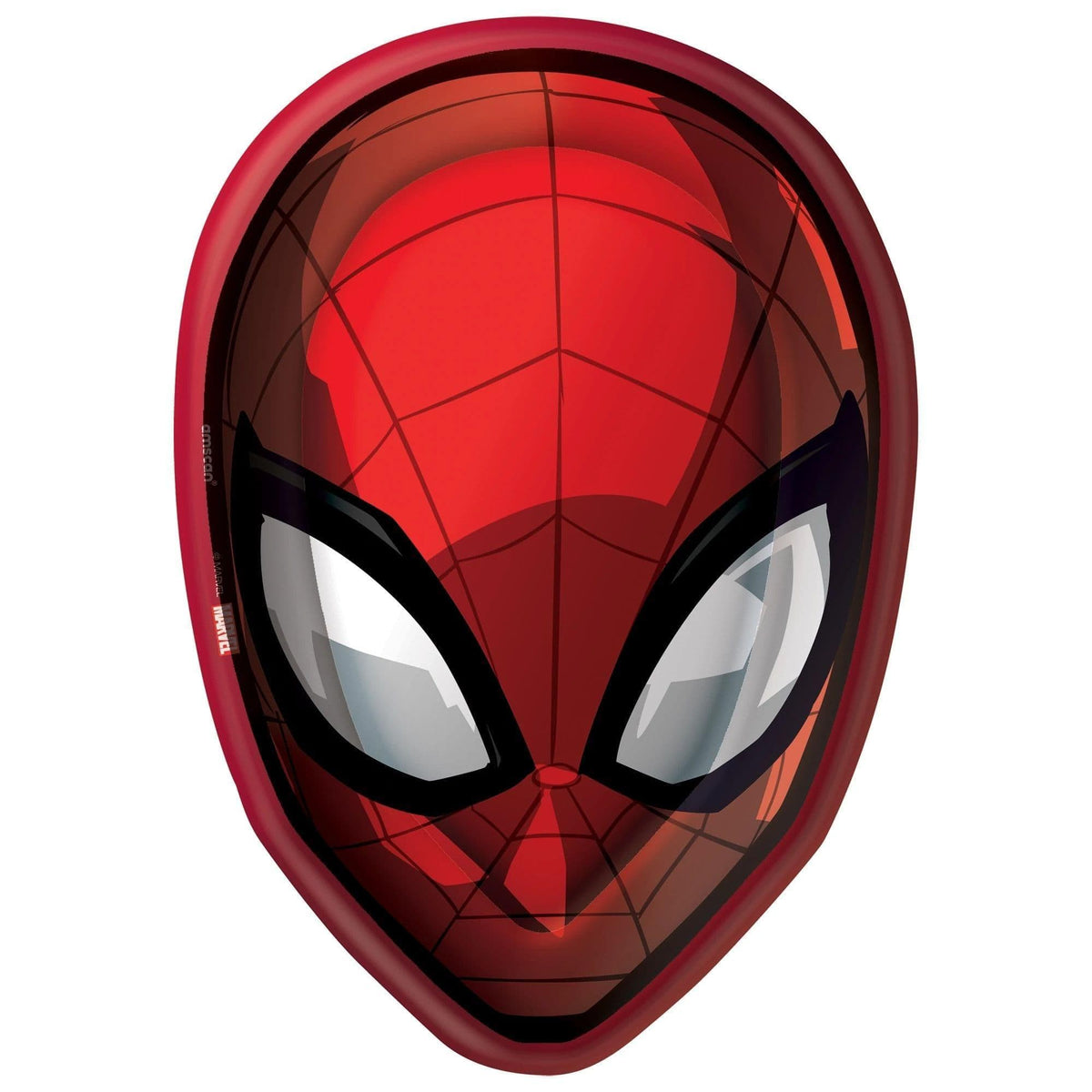 Buy Kids Birthday Spider-man Shaped Dessert Plates 7 inches, 8 Count sold at Party Expert