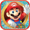 Buy Kids Birthday Super Mario Dinner Plates 9 inches, 8 per package sold at Party Expert