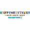 Buy Kids Birthday Super Mario Personalized Letter Banner Kit sold at Party Expert