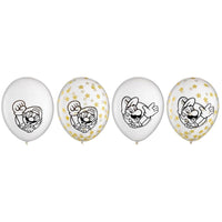 Buy Kids Birthday Super Mario Latex Balloon, 6 Count sold at Party Expert