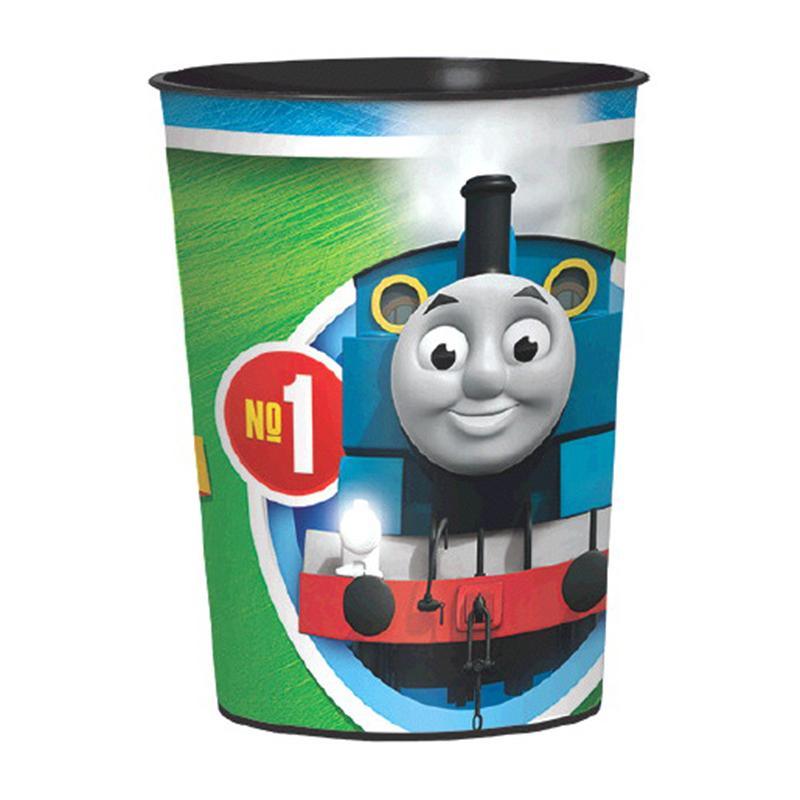 Buy Kids Birthday Thomas All Aboard plastic favor cup sold at Party Expert