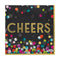 Buy New Year Beverage Napkins - Colorful Confetti - 40/pk sold at Party Expert