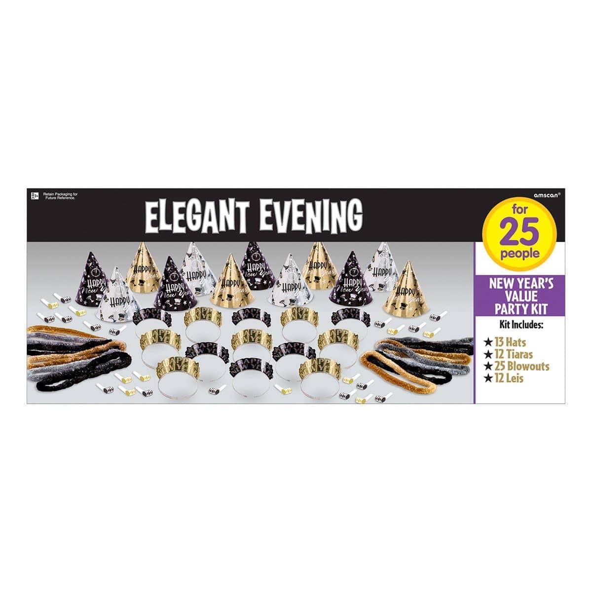 Buy New Year Elegant Evening For 25 People sold at Party Expert