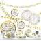 AMSCAN CA New Year Happy 50th Anniversary Room Decoration Kit, 10 Count