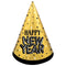 Buy New Year Happy New Year Cone Hat sold at Party Expert