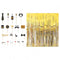 Buy New Year Happy New Year Photo Props Party Kit 21/pkg sold at Party Expert