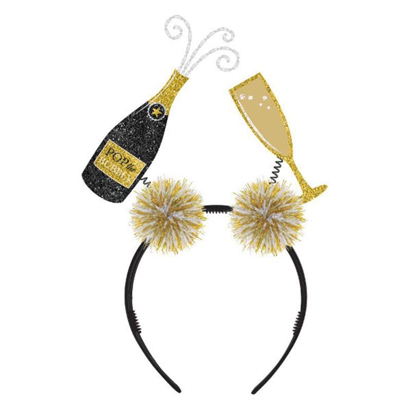 Buy New Year Ny - Champagne/flute Headbopper sold at Party Expert