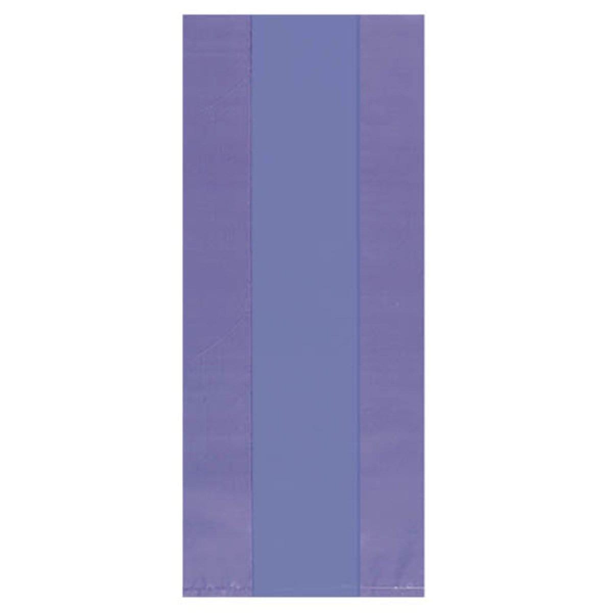 Buy Party Supplies Cello Bags - Purple 9.5 x 4 x 2.25 in. 25/pkg sold at Party Expert