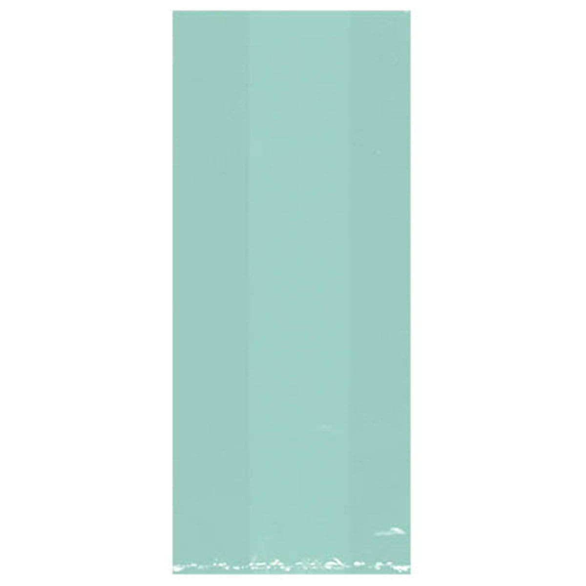 Buy Party Supplies Cello Bags - Robin's Egg Blue 9.5 x 4 x 2.25 in. 25/pkg sold at Party Expert