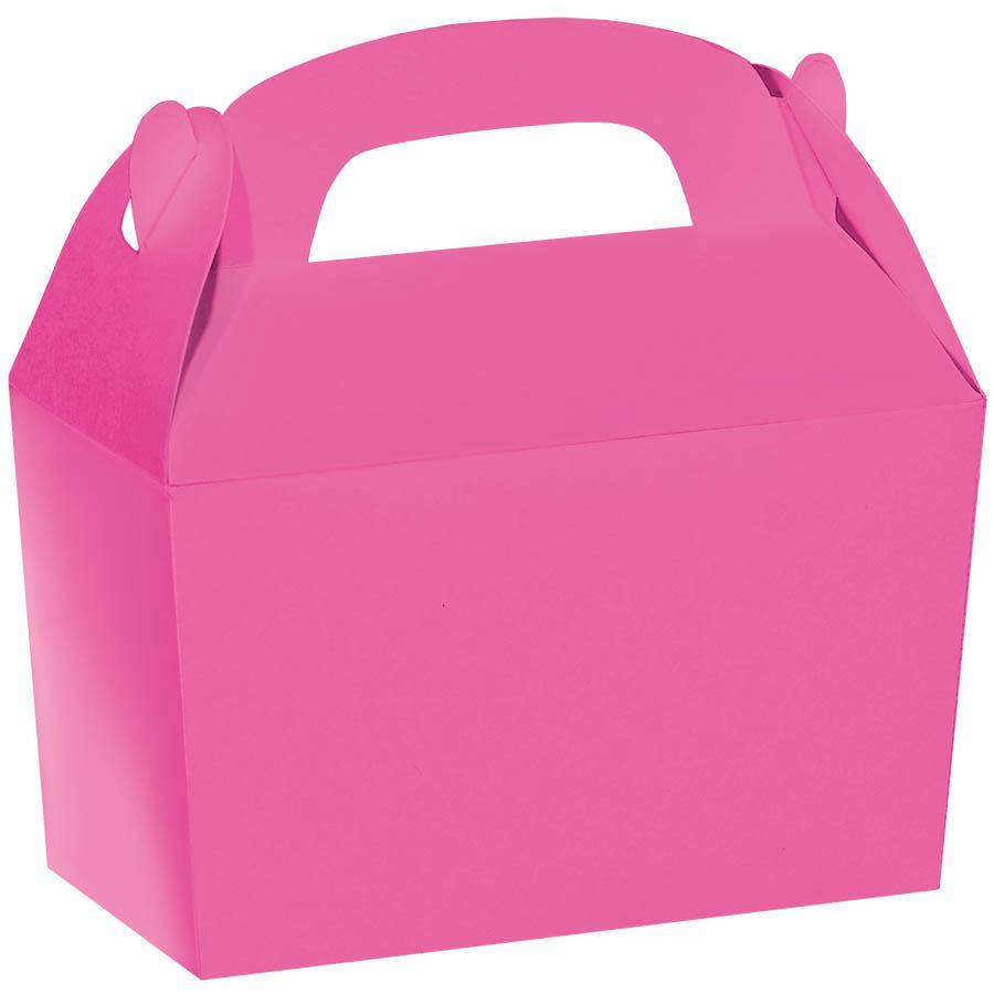 Buy Party Supplies Gable Box - Bright Pnk sold at Party Expert