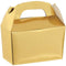 Buy Party Supplies Gable Box - Gold sold at Party Expert