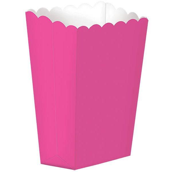 Buy Party Supplies Popcorn Box - Bright Pink 5/pkg. sold at Party Expert