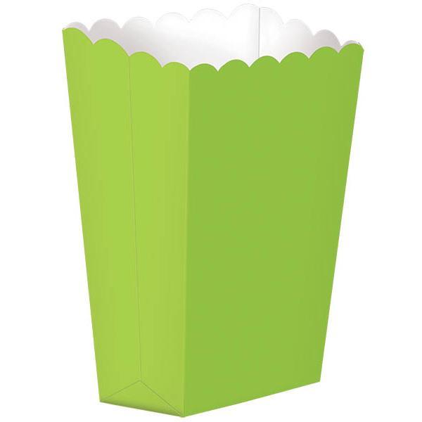 Buy Party Supplies Popcorn Box - Kiwi 5/pkg sold at Party Expert