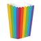 Buy Party Supplies Popcorn Box - rainbow 5/pkg sold at Party Expert