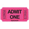 Buy Party Supplies Single Ticket Roll 2000/pkg - Pink sold at Party Expert