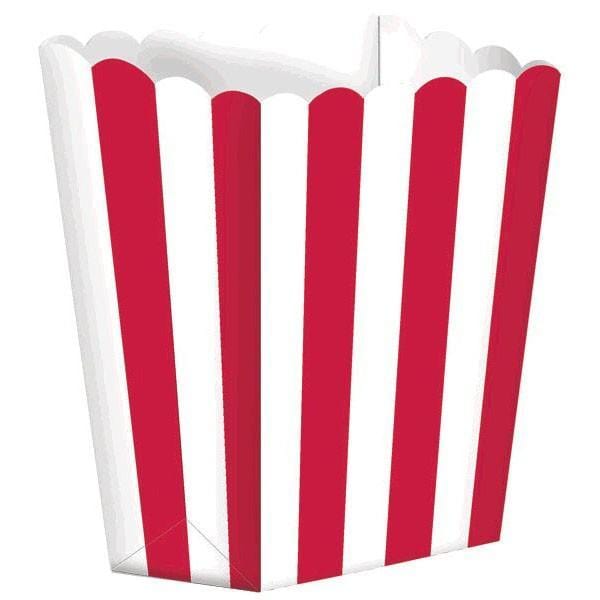 Buy Party Supplies Small Popcorn Shaped Favor Box - Apple Red sold at Party Expert