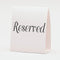 Buy Party Supplies Tablecard "Reserved" sold at Party Expert