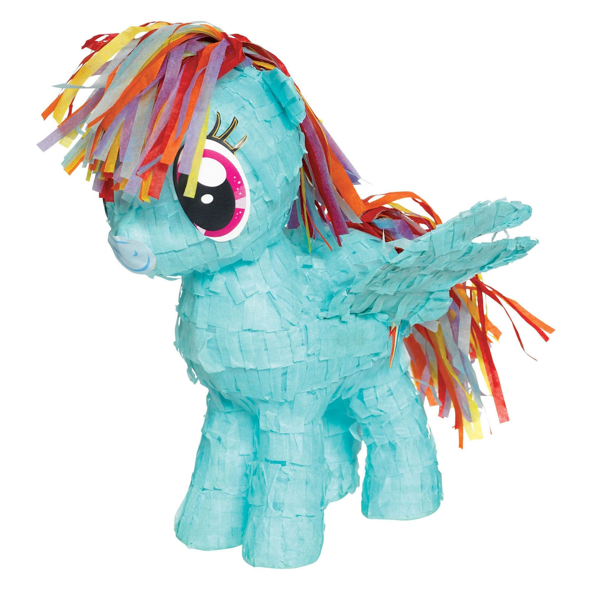 AMSCAN CA Pinatas My Little Pony Mini Rainbow Dash Favour Piñata, 1 Count 013051874056
