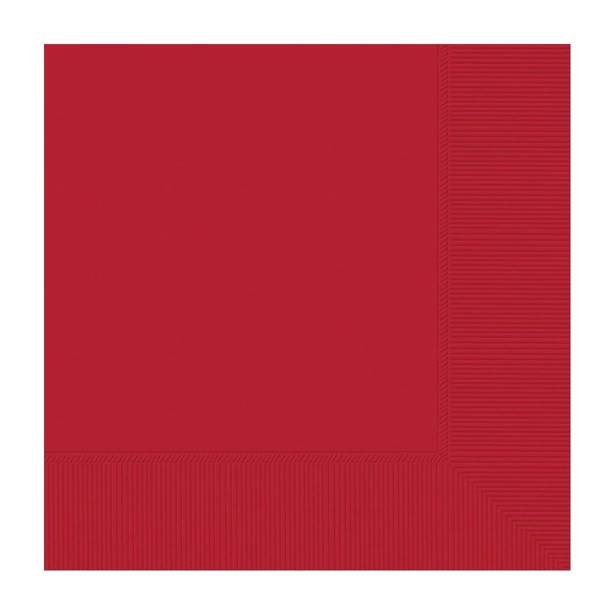 Buy Plasticware Apple Red Beverage Napkins, 40 Count sold at Party Expert