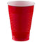 Buy Plasticware Apple Red Plastic Cups, 12 oz., 20 Count sold at Party Expert