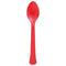 Buy Plasticware Apple Red Plastic Spoons, 20 Count sold at Party Expert