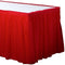 Buy plasticware Apple Red Plastic Table skirt sold at Party Expert