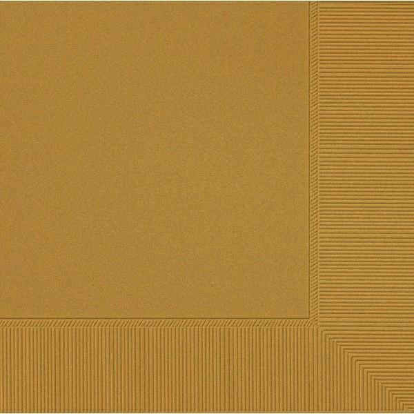 Buy Plasticware Beverage Napkins - Gold 50/pkg. sold at Party Expert