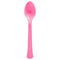 Buy Plasticware Bright Pink Plastic Spoons, 20 Count sold at Party Expert