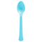 Buy plasticware Caribbean Blue Plastic Spoons, 20 Count sold at Party Expert