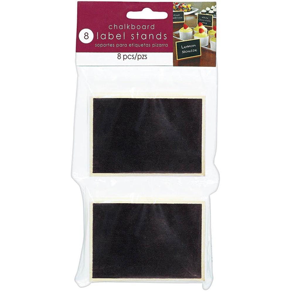 Buy Plasticware Chalkboard Label Stand 8/pkg sold at Party Expert