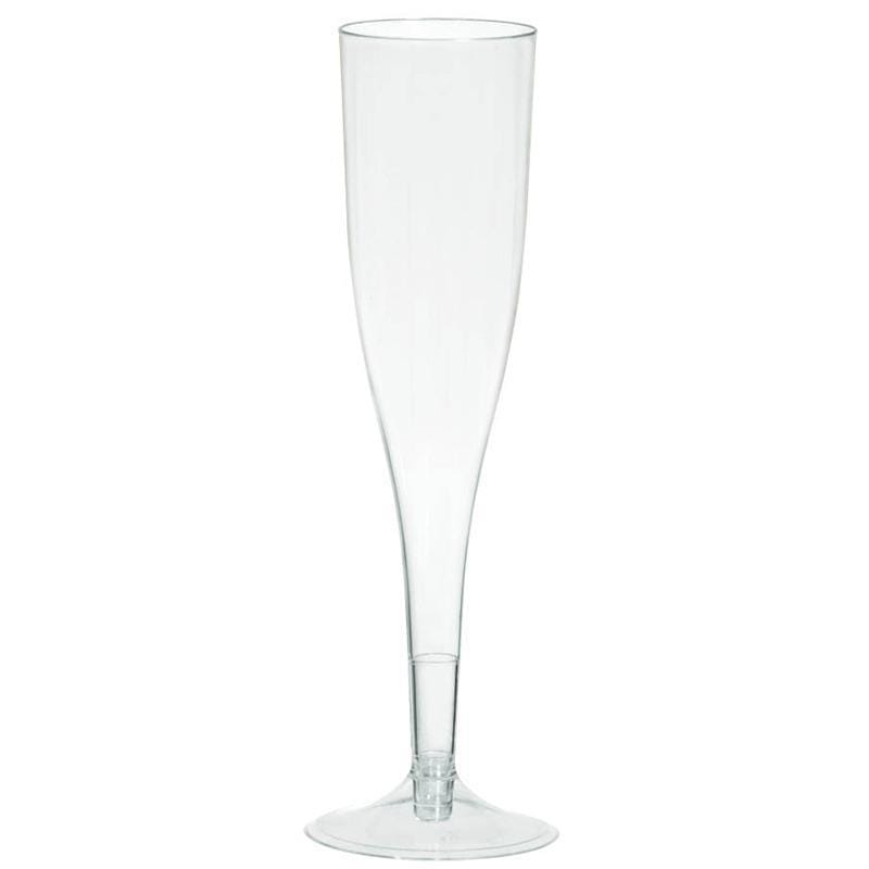 Buy Plasticware Champagne Flutes - Clear 5.5 Oz 20/pkg. sold at Party Expert