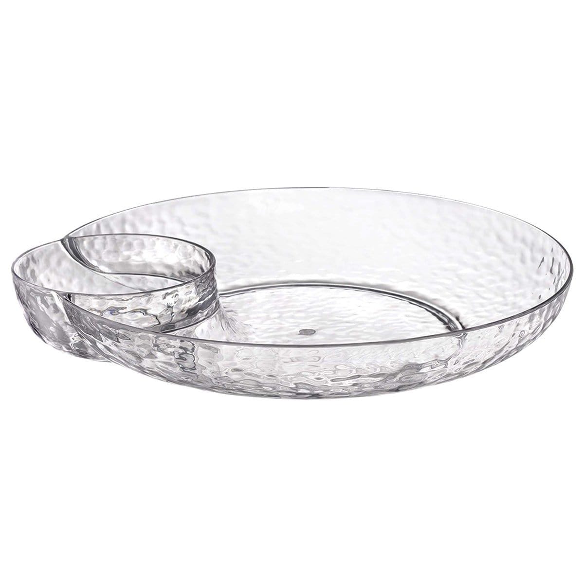 Buy Plasticware Chip & Dip Clear Bowl sold at Party Expert