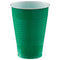 Buy Plasticware Festive Green Plastic Cups, 12 oz., 20 Count sold at Party Expert