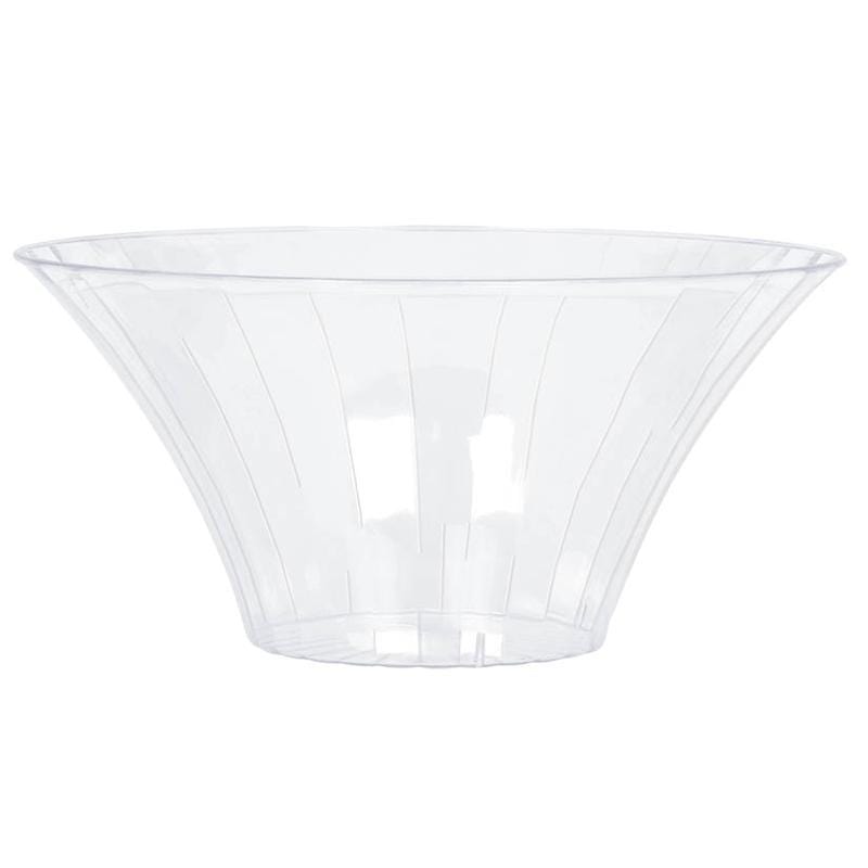 Buy Plasticware Flared Bowl - Medium 7 In. - Clear sold at Party Expert