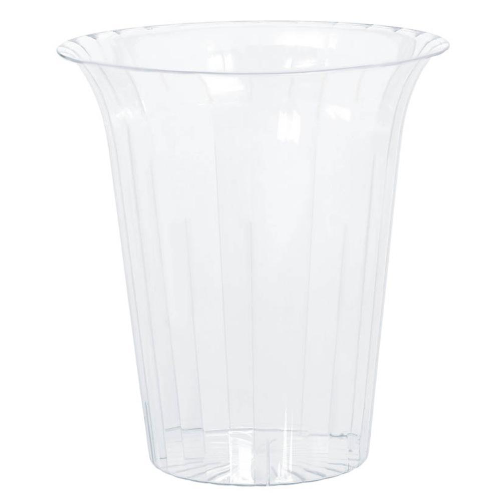 Buy Plasticware Flared Cylinder - Medium 5.9 In. - Clear sold at Party Expert