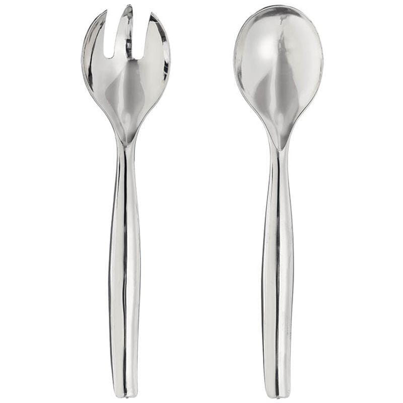 Buy Plasticware Fork And Spoon - Silver sold at Party Expert