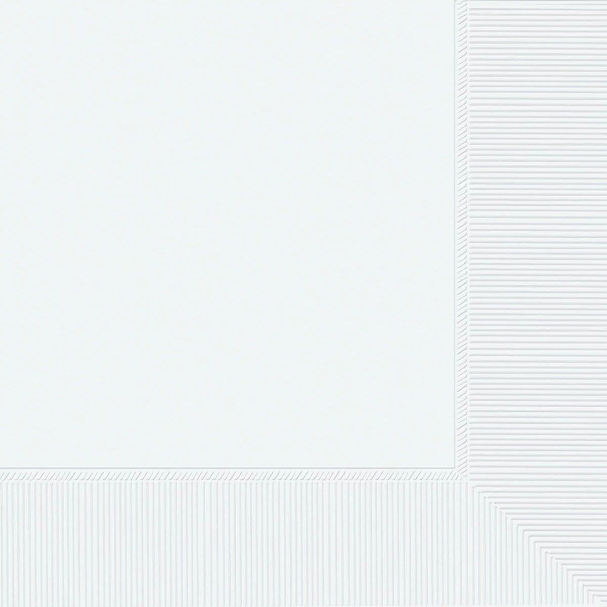 Buy plasticware Frosty White Lunch Napkins, 40 Count sold at Party Expert