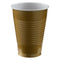Buy Plasticware Gold Plastic Cups, 12 oz., 20 Count sold at Party Expert