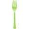 Buy Plasticware Kiwi Plastic Forks, 20 Count sold at Party Expert