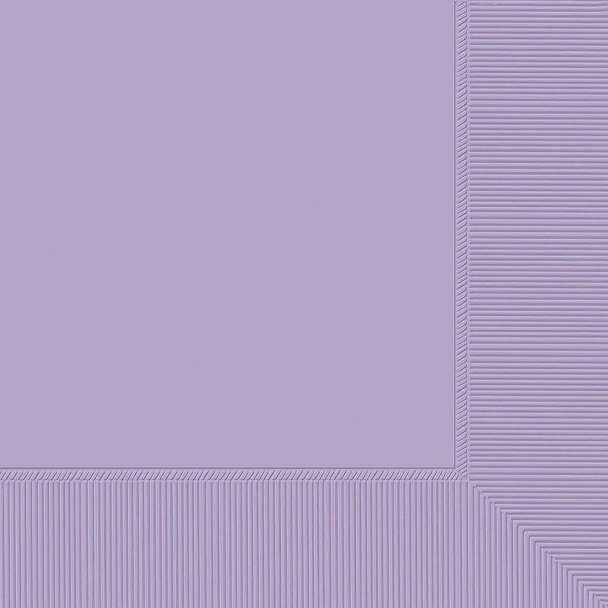 Buy Plasticware Lavender Dinner Napkins, 40 Count sold at Party Expert