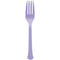 Buy Plasticware Lavender Plastic Forks, 20 Count sold at Party Expert