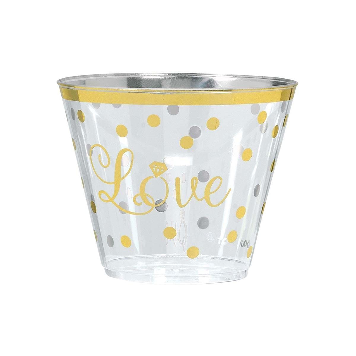Buy Plasticware Love Premium Plastic Tumblers 30/pkg. sold at Party Expert